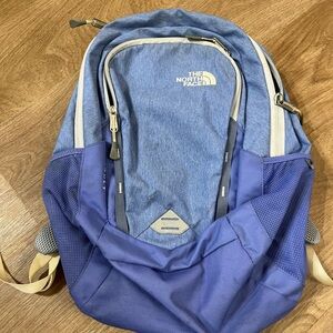 The North Face Blue Backpack